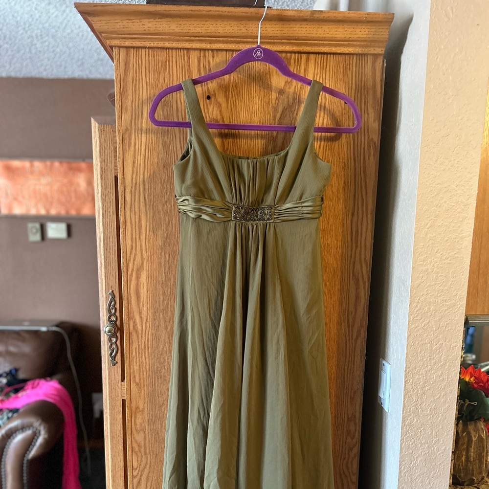 Juniors David’s Bridal Bridesmaid gown